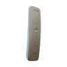 Control remoto 1 canal para motores de persiana Somfy con señal inalámbrica, instrucciones: sube, baja y detener, con posición favorita programada.