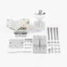 Antena Direccional de Alto Rendimiento / 30.5 ± 1 dBi / 2 ft / 5.9-7.125 GHz / Conectores RP-SMA / Alto Aislamiento al Ruido / Fácil Montaje y herraje de acero inoxidable /  Radomo Incluido
