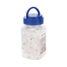 Bote con 100 Piezas de Plug Modular RJ45 / Cat 6 / Chapado en Oro a 30 Micras / Sin Blindaje / Facil Instalación / Uso Interior / Soporta Norma TIA-568B / Cumple con RoHS 2.0 