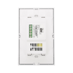 (ZWAVE) Interruptor On/Off panel táctil touch inalámbrico Zwave Plus 3 botones. Compatible con Hubitat HC8, Álula  M2M, otro 