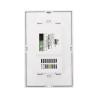 (ZWAVE) Interruptor On/Off panel táctil touch inalámbrico Zwave Plus 1 boton. No requiere cable neutro, Compatible con Hubitat HC8, Álula  M2M, otros 
