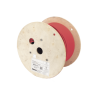 Bobina de Cable UTP de 4 Pares, Vari-MaTriX, Cat6A, 23 AWG, LSZH (Libre de Gases Tóxicos), Color Rojo, 305m