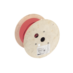 Bobina de Cable UTP de 4 Pares, Vari-MaTriX, Cat6A, 23 AWG, LSZH (Libre de Gases Tóxicos), Color Rojo, 305m