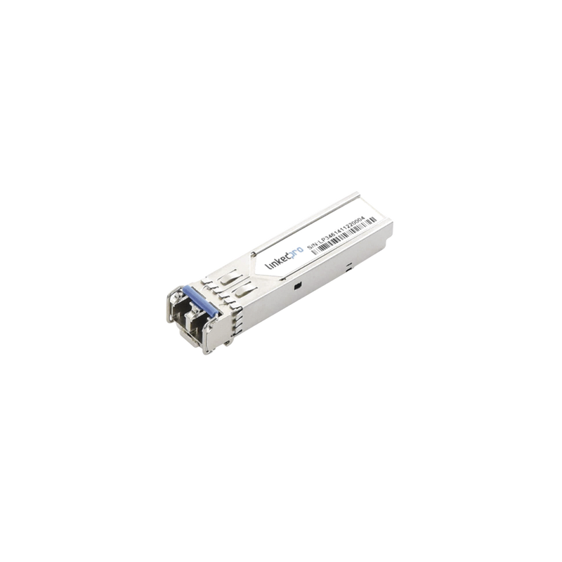 Transceptor Óptico Industrial SFP+ (Mini-Gbic) / Monomodo 1310 nm / 10 Gbps / 10GBASE-LR / Conectores LC/UPC Dúplex / DDM / Hasta 10 km