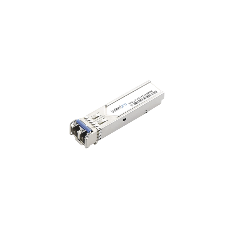 Transceptor Óptico Industrial SFP+ (Mini-Gbic) / Monomodo 1310 nm / 10 Gbps / 10GBASE-LR / Conectores LC/UPC Dúplex / DDM / Hasta 20 km