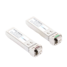 Transceptores Ópticos Industriales Bidireccionales SFP+ (Mini-Gbic) / Monomodo 1270 & 1330 nm / 10 Gbps / 10GBASE / Conector LC/UPC Simplex / DDM / Hasta 3 km / 2 Piezas