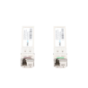 Transceptores Ópticos Industriales Bidireccionales SFP+ (Mini-Gbic) / Monomodo 1270 & 1330 nm / 10 Gbps / 10GBASE / Conector LC/UPC Simplex / DDM / Hasta 5 km / 2 Piezas