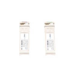 Transceptores Ópticos Industriales Bidireccionales SFP+ (Mini-Gbic) / Monomodo 1270 & 1330 nm / 10 Gbps / 10GBASE / Conector LC/UPC Simplex / DDM / Hasta 20 km / 2 Piezas