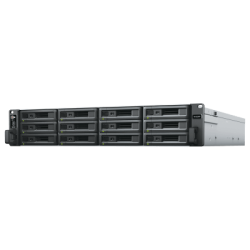 Unidad de Expansión RX1223RP | 12 Bahías HDD/SSD SATA 3.5" o 2.5" | Fuente de Alimentación Redundante | Compatible con Synology DSM | Plug-and-Play.