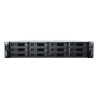 Unidad de Expansión RX1223RP | 12 Bahías HDD/SSD SATA 3.5" o 2.5" | Fuente de Alimentación Redundante | Compatible con Synology DSM | Plug-and-Play.