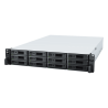 Unidad de Expansión RX1223RP | 12 Bahías HDD/SSD SATA 3.5" o 2.5" | Fuente de Alimentación Redundante | Compatible con Synology DSM | Plug-and-Play.