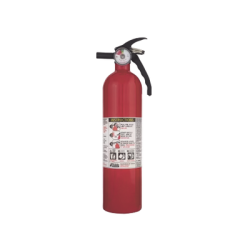 Extintor Desechable de Polvo Químico Seco â”‚ Fuegos Clase A, B y Câ”‚ Soporte Metalico â”‚ Pieza de 2.5 lb
