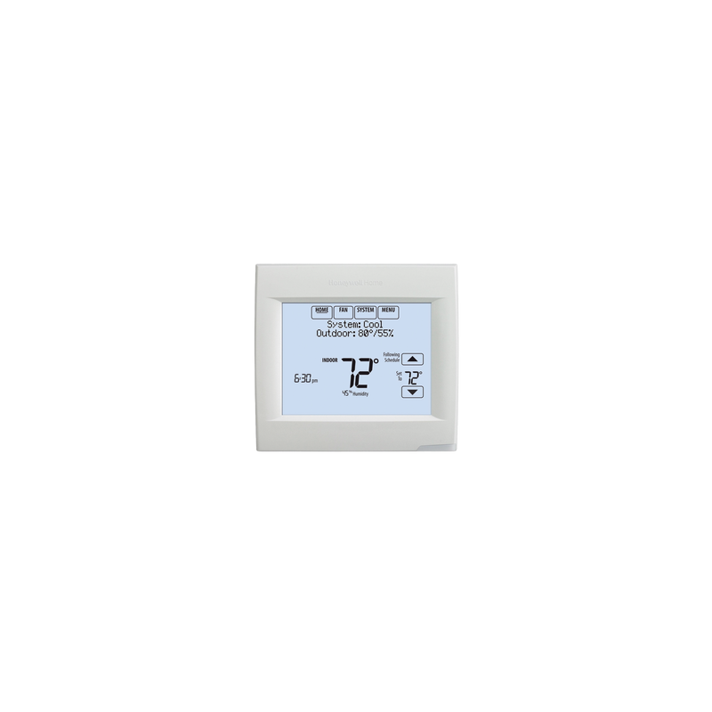 Termostato Touch WiFi de 3 Etapas, 3 Calor / 2 Frío. Integrable con Lutron, VISIONPRO® 8000 Para Uso Residencial o Comercial.