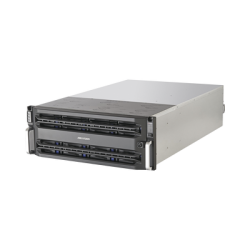 Servidor de Almacenamiento en Red / Soporta 24 Discos Duros (No Incluye Discos) / Soporta Hasta 512 Canales IP / Controlador Simple 