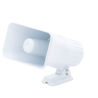 Sirena Cableada / Ideal para Cualquier Panel de Alarma (No Importa la Marca) / 30 Watts / 120 dB de Sonido / Protección IP65 (Exterior) / Material: Policarbonato