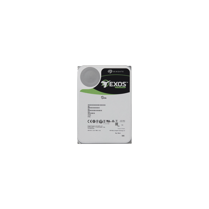 Disco Duro 3.5" 10TB EXOS / 7200 RPM / SATA / Alto Rendimiento / Recomendado para DS-81024S
