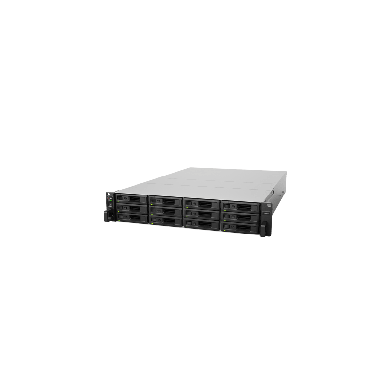 Servidor de Almacenamiento Synology SA3610 | 12 Bahías | Escalable hasta 96 Bahías | 1.728 PB de Capacidad Bruta | 6.200 MB/s Lectura Secuencial | 3.000 MB/s Escritura Secuencial | 10GbE RJ-45 | PCIe 3.0.