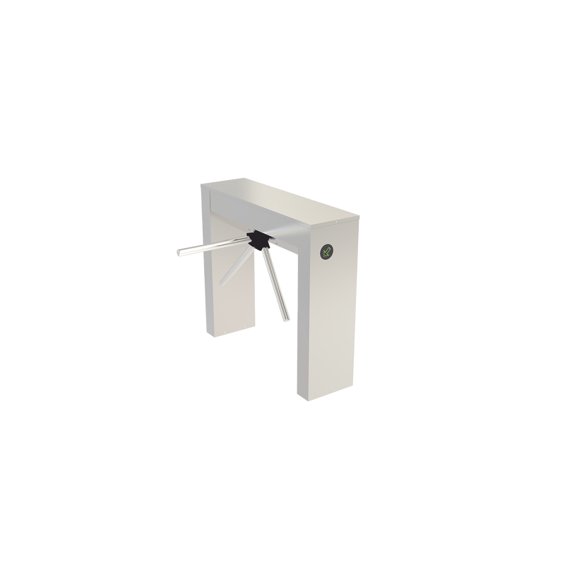 Torniquete Trípode Bidireccional de Acero Inoxidable Con Indicadores de Paso / Para Aplicaciones de Interior y Exterior Protegido / Tipo Puente