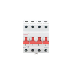 Protección Térmica/ Interruptor 4P, 25A,  Corriente Directa  1000 Vcc para Aplicación Fotovoltaica Montaje Riel DIN