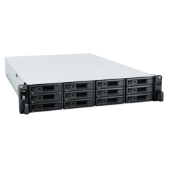 Unidad de Expansión RX1222sas | 12 Bahías SAS/SATA 3.5" o 2.5" | Diseño Redundante | Fuentes de Alimentación Dobles | Compatible con Unidades Synology.