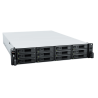 Unidad de Expansión RX1222sas | 12 Bahías SAS/SATA 3.5" o 2.5" | Diseño Redundante | Fuentes de Alimentación Dobles | Compatible con Unidades Synology.