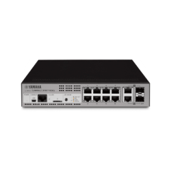SWITCH DE RED L2 INTELIGENTE CON 10 PUERTOS POE AT 30W P/ DANTE
