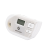 Detector Combo de Combinación de Gases Explosivos: Metano (GN), Propano (LP) y Monóxido de Carbono (CO), Con Pantalla Digital Retroiluminada, 120 Vca y Batería de Respaldo