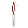 Bobina de 152 Metros de Cable / 2 x 18 AWG / Riser / Color Blanco / Para Aplicaciones en Alarmas de Intrusión, Control de Acceso, Automatización, Interfonos, TV Porteros, Audio y Voceo