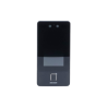 Terminal Min Moe PoE & WiFi de Reconocimiento Facial y Huella con Lector MIFARE / Exterior IP65  / Hasta 1.5 mts en Lectura de Rostro / Soporta P2P / 1,500 Rostros / 3,000 Huellas / Salida 12 Vcd para Chapa / PoE / SIP Estandar / HIK-IA