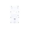 Terminal Min Moe PoE & WiFi de Reconocimiento Facial y Huella con Lector MIFARE / Exterior IP65  / Hasta 1.5 mts en Lectura de Rostro / Soporta P2P / 1,500 Rostros / 3,000 Huellas / Salida 12 Vcd para Chapa / PoE / SIP Estandar / HIK-IA