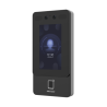Terminal Min Moe PoE & WiFi de Reconocimiento Facial y Huella con Lector PROX EM / Exterior IP65  / Hasta 1.5 mts en Lectura de Rostro / Soporta P2P / 1,500 Rostros / 3,000 Huellas / Salida 12 Vcd para Chapa / PoE / SIP Estandar / HIK-IA
