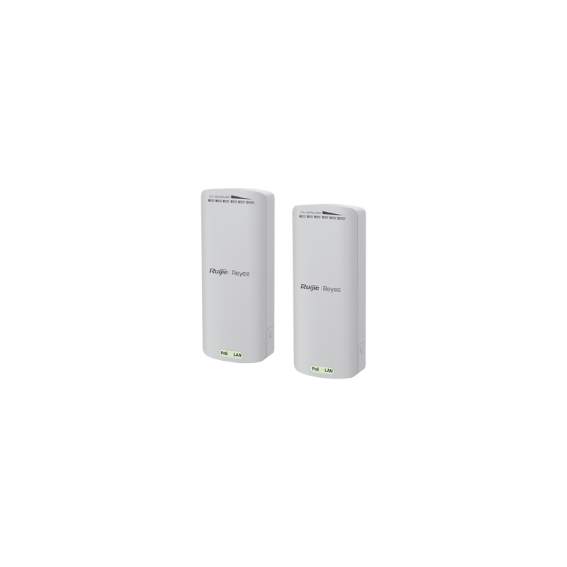 Kit Enlace Inalámbrico de 500 m Preconfigurado + Ajuste Automático de Potencia / Hasta 300 Mbps / Doble Puerto LAN