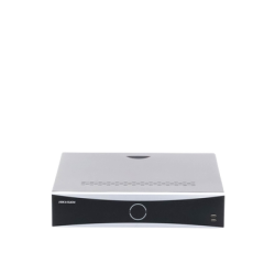 NVR 12 Megapixel (4K) / 32 Canales IP / Reconocimiento Facial / AcuSense (Evita Falsas Alarmas) / 8 Bahías de Disco Duro /  2 HDMI en 4K / Alarmas I/O