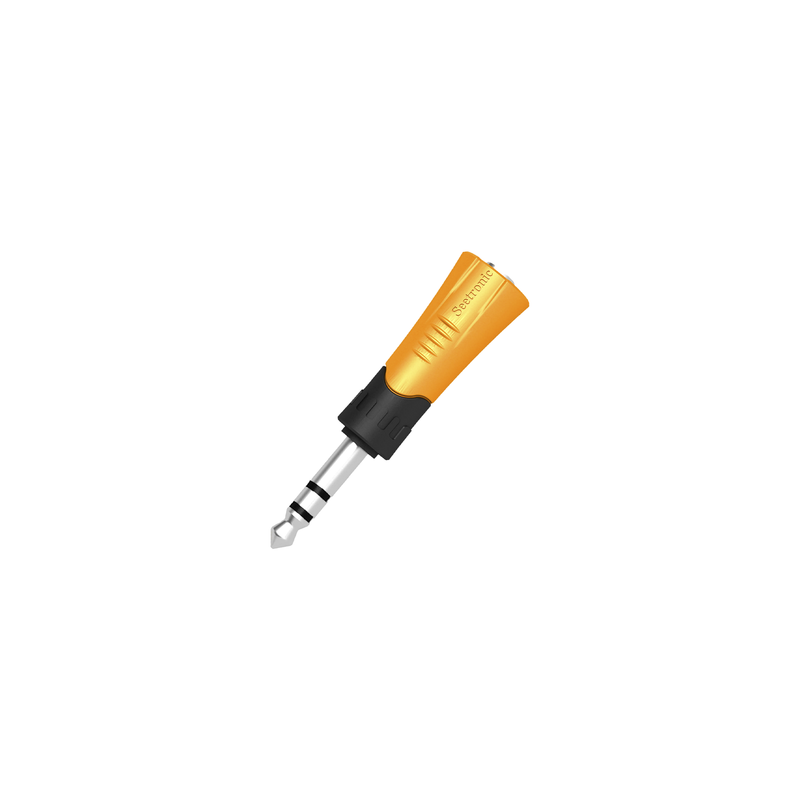Conector Estéreo | 1/4in - Jack de 3.5 mm | Adaptador de Carcasa de Plastico