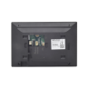 Monitor Hibrido IP WiFi Touch Screen 7" para Videoportero IP  / Vídeo en Vivo / PoE Estándar / Apertura Remota / Llamada Entre Monitores / Audio de dos vías / Policarbonato