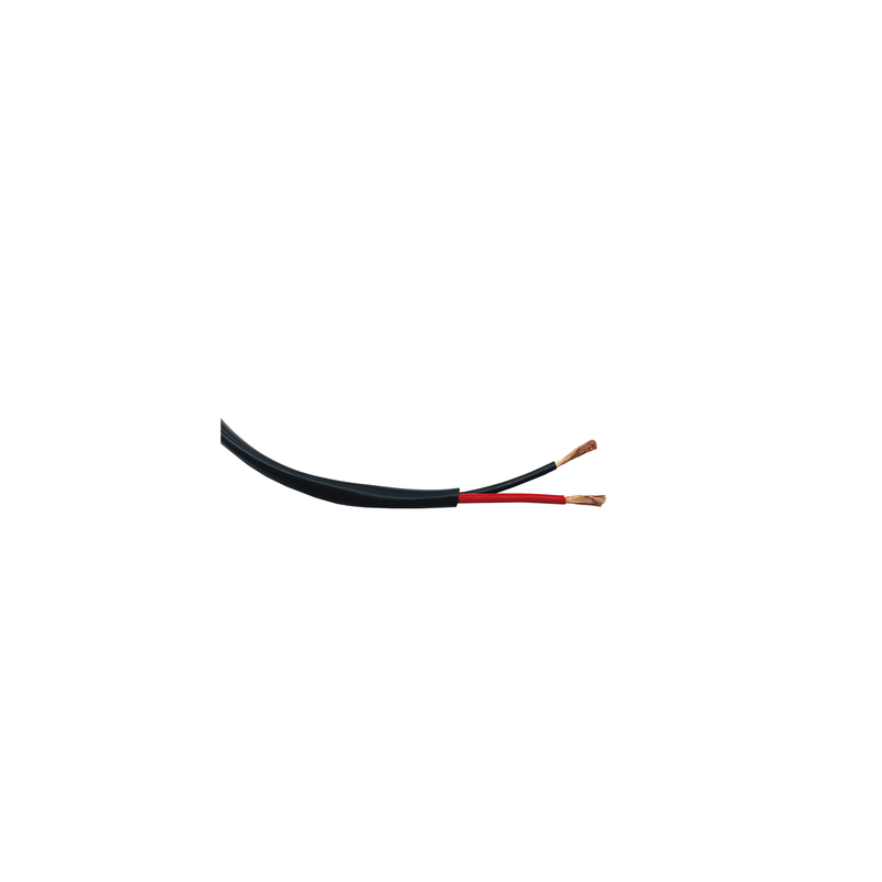 Bobina de 152 Metros / 16AWG 2 Conductores / Cable Profesional de ALTA FIDELIDAD 100% Cobre / Exterior / Direct Burial / Color Negro / Para Aplicaciones de Audio, Control de Acceso y Automatización 