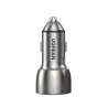 Cargador de Auto 52.5W | Puerto USB-A y USB-C | Carga Rápida | Compatible con Vehículos de 12 y 24 VCD | PD3.0 + QC3.0 | Chip Inteligente | Diseño Compacto  Mayor Eficiencia Energética | Caja de Aluminio.