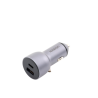 Cargador de Auto 52.5W | Puerto USB-A y USB-C | Carga Rápida | Compatible con Vehículos de 12 y 24 VCD | PD3.0 + QC3.0 | Chip Inteligente | Diseño Compacto  Mayor Eficiencia Energética | Caja de Aluminio.
