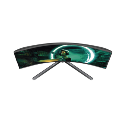 Monitor Curvo 32" WIDESCREEN GAMING W-LED VA, Resolución 1920x1080p 165Hz, con Entradas de Video HDMI / DISPLAYPORT, Bisel Ultra Delgado, Soporta VESA