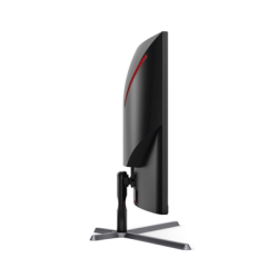 Monitor Curvo 32" WIDESCREEN GAMING W-LED VA, Resolución 1920x1080p 165Hz, con Entradas de Video HDMI / DISPLAYPORT, Bisel Ultra Delgado, Soporta VESA