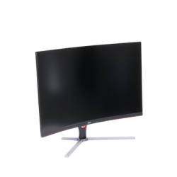 Monitor Curvo 32" WIDESCREEN GAMING W-LED VA, Resolución 1920x1080p 165Hz, con Entradas de Video HDMI / DISPLAYPORT, Bisel Ultra Delgado, Soporta VESA