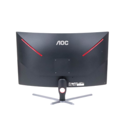 Monitor Curvo 32" WIDESCREEN GAMING W-LED VA, Resolución 1920x1080p 165Hz, con Entradas de Video HDMI / DISPLAYPORT, Bisel Ultra Delgado, Soporta VESA
