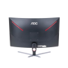 Monitor Curvo 32" WIDESCREEN GAMING W-LED VA, Resolución 1920x1080p 165Hz, con Entradas de Video HDMI / DISPLAYPORT, Bisel Ultra Delgado, Soporta VESA