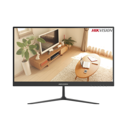 Monitor VA LED Full HD (1920 X 1080) de 23.8" / Ideal para CCTV, Oficina y Hogar / Entrada HDMI-VGA / Montaje VESA (100 X 100) / Uso 24/7 / Backlight E-LED / Ultra Delgado