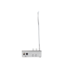 Sistema de Intercomunicación | Ideal para Ventanillas | Audio de voz de dos vías | 12V/1A 2W | Micrófono Interior + Micrófono Exterior