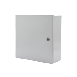 Gabinete de Acero, Uso Interior (Nema 1)  de 80 x 60 x 20 cm con Placa Interna / Tipo Telefónico. 