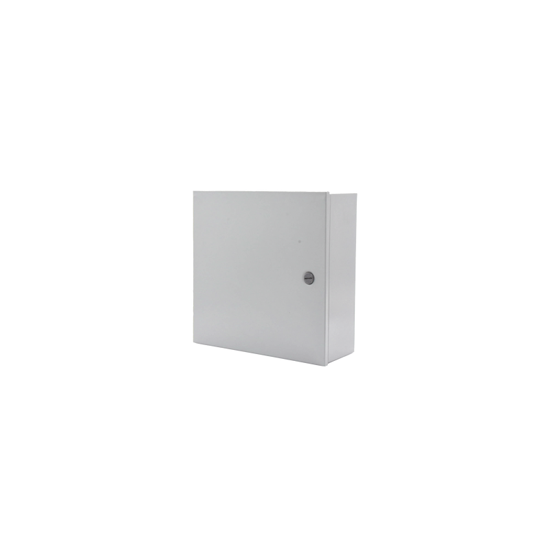 Gabinete de Acero, Uso Interior (Nema 1)  de 80 x 60 x 20 cm con Placa Interna / Tipo Telefónico. 