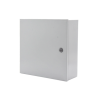 Gabinete de Acero, Uso Interior (Nema 1)  de 80 x 60 x 20 cm con Placa Interna / Tipo Telefónico. 