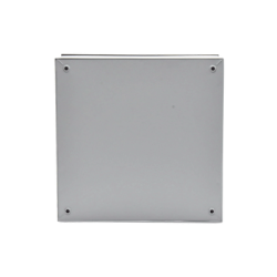 Gabinete de Acero, Uso Interior (Nema 1)  de 80 x 60 x 20 cm con Placa Interna / Tipo Telefónico. 