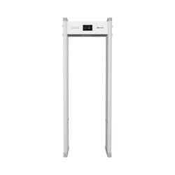 Arco Detector de Metales de 12 Zonas con Pantalla LCD de 7" / Conteo de Personas y Alarmas / Ajuste de Sensibilidad e Interferencias